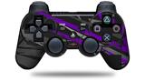 Sony PS3 Controller Decal Style Skin - Baja 0014 Purple (CONTROLLER NOT INCLUDED)