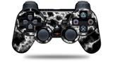 Sony PS3 Controller Decal Style Skin - Electrify White (CONTROLLER NOT INCLUDED)