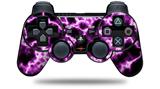 Sony PS3 Controller Decal Style Skin - Electrify Hot Pink (CONTROLLER NOT INCLUDED)