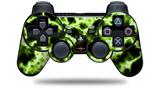 Sony PS3 Controller Decal Style Skin - Electrify Green (CONTROLLER NOT INCLUDED)
