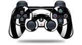 Sony PS3 Controller Decal Style Skin - Bullseye Black and White (CONTROLLER NOT INCLUDED)