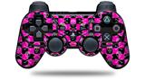 Sony PS3 Controller Decal Style Skin - Skull and Crossbones Checkerboard (CONTROLLER NOT INCLUDED)