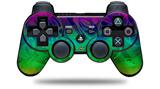 Sony PS3 Controller Decal Style Skin - Rainbow Butterflies (CONTROLLER NOT INCLUDED)