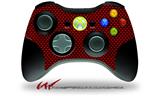 XBOX 360 Wireless Controller Decal Style Skin - Carbon Fiber Red (CONTROLLER NOT INCLUDED)