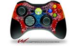 XBOX 360 Wireless Controller Decal Style Skin - Tie Dye Star 100 (CONTROLLER NOT INCLUDED)