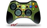 XBOX 360 Wireless Controller Decal Style Skin - Tie Dye Spine 101 (CONTROLLER NOT INCLUDED)