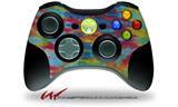 XBOX 360 Wireless Controller Decal Style Skin - Tie Dye Tiger 100 (CONTROLLER NOT INCLUDED)