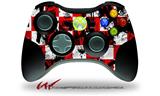 XBOX 360 Wireless Controller Decal Style Skin - Checker Graffiti (CONTROLLER NOT INCLUDED)