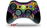 XBOX 360 Wireless Controller Decal Style Skin - Tie Dye Purple Gears (CONTROLLER NOT INCLUDED)