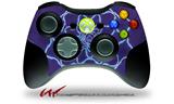 XBOX 360 Wireless Controller Decal Style Skin - Tie Dye Purple Stars (CONTROLLER NOT INCLUDED)