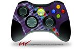 XBOX 360 Wireless Controller Decal Style Skin - Tie Dye Alls Purple (CONTROLLER NOT INCLUDED)