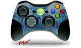 XBOX 360 Wireless Controller Decal Style Skin - Tie Dye All Blue Stripes (CONTROLLER NOT INCLUDED)
