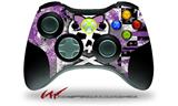 XBOX 360 Wireless Controller Decal Style Skin - Princess Skull Purple (CONTROLLER NOT INCLUDED)
