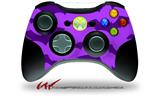 XBOX 360 Wireless Controller Decal Style Skin - Deathrock Bats Purple (CONTROLLER NOT INCLUDED)