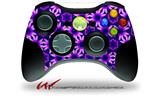 XBOX 360 Wireless Controller Decal Style Skin - Daisies Purple (CONTROLLER NOT INCLUDED)