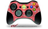 XBOX 360 Wireless Controller Decal Style Skin - Paper Planes Coral (CONTROLLER NOT INCLUDED)