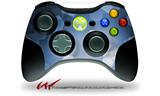 XBOX 360 Wireless Controller Decal Style Skin - Bokeh Hex Blue (CONTROLLER NOT INCLUDED)