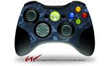 XBOX 360 Wireless Controller Decal Style Skin - Bokeh Music Blue (CONTROLLER NOT INCLUDED)