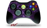XBOX 360 Wireless Controller Decal Style Skin - Bokeh Music Purple (CONTROLLER NOT INCLUDED)