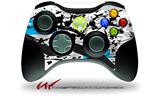 XBOX 360 Wireless Controller Decal Style Skin - Baja 0018 Blue Medium (CONTROLLER NOT INCLUDED)