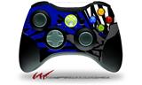 XBOX 360 Wireless Controller Decal Style Skin - Baja 0040 Blue Royal (CONTROLLER NOT INCLUDED)