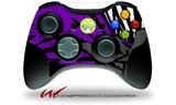 XBOX 360 Wireless Controller Decal Style Skin - Baja 0040 Purple (CONTROLLER NOT INCLUDED)