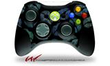 XBOX 360 Wireless Controller Decal Style Skin - Blue Green And Black Lips (CONTROLLER NOT INCLUDED)