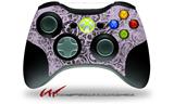 XBOX 360 Wireless Controller Decal Style Skin - Folder Doodles Lavender (CONTROLLER NOT INCLUDED)