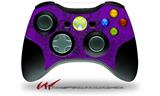 XBOX 360 Wireless Controller Decal Style Skin - Folder Doodles Purple (CONTROLLER NOT INCLUDED)