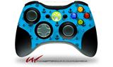 XBOX 360 Wireless Controller Decal Style Skin - Nautical Anchors Away 02 Blue Medium (CONTROLLER NOT INCLUDED)