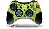 XBOX 360 Wireless Controller Decal Style Skin - Nautical Anchors Away 02 Sage Green (CONTROLLER NOT INCLUDED)