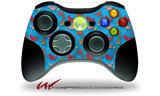 XBOX 360 Wireless Controller Decal Style Skin - Crabs and Shells Blue Medium (CONTROLLER NOT INCLUDED)