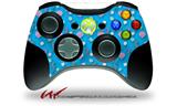 XBOX 360 Wireless Controller Decal Style Skin - Seahorses and Shells Blue Medium (CONTROLLER NOT INCLUDED)