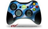 XBOX 360 Wireless Controller Decal Style Skin - Paint Blend Blue (CONTROLLER NOT INCLUDED)