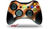 XBOX 360 Wireless Controller Decal Style Skin - Paint Blend Orange (CONTROLLER NOT INCLUDED)
