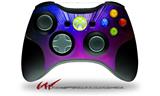 XBOX 360 Wireless Controller Decal Style Skin - Bent Light Blueish (CONTROLLER NOT INCLUDED)