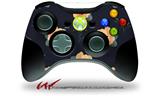 XBOX 360 Wireless Controller Decal Style Skin - Poppy Orange Navy (CONTROLLER NOT INCLUDED)