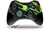 XBOX 360 Wireless Controller Decal Style Skin - Baja 0014 Neon Green (CONTROLLER NOT INCLUDED)