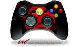 XBOX 360 Wireless Controller Decal Style Skin - Oriental Dragon Red on Black (CONTROLLER NOT INCLUDED)