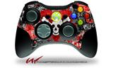 XBOX 360 Wireless Controller Decal Style Skin - Emo Skull Bones (CONTROLLER NOT INCLUDED)