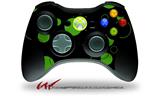 XBOX 360 Wireless Controller Decal Style Skin - Lots of Dots Green on Black (CONTROLLER NOT INCLUDED)