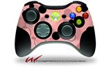 XBOX 360 Wireless Controller Decal Style Skin - Lots of Dots Pink on Pink (CONTROLLER NOT INCLUDED)