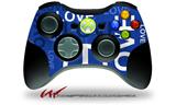 XBOX 360 Wireless Controller Decal Style Skin - Love and Peace Blue (CONTROLLER NOT INCLUDED)