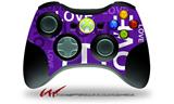 XBOX 360 Wireless Controller Decal Style Skin - Love and Peace Purple (CONTROLLER NOT INCLUDED)