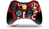 XBOX 360 Wireless Controller Decal Style Skin - Love and Peace Red (CONTROLLER NOT INCLUDED)