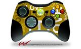 XBOX 360 Wireless Controller Decal Style Skin - Love and Peace Yellow (CONTROLLER NOT INCLUDED)