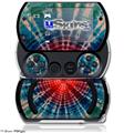 Tie Dye Bulls Eye 100 - Decal Style Skins (fits Sony PSPgo)