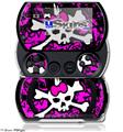 Punk Skull Princess - Decal Style Skins (fits Sony PSPgo)