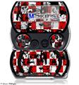 Checker Graffiti - Decal Style Skins (fits Sony PSPgo)