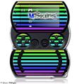 Stripes Rainbow - Decal Style Skins (fits Sony PSPgo)